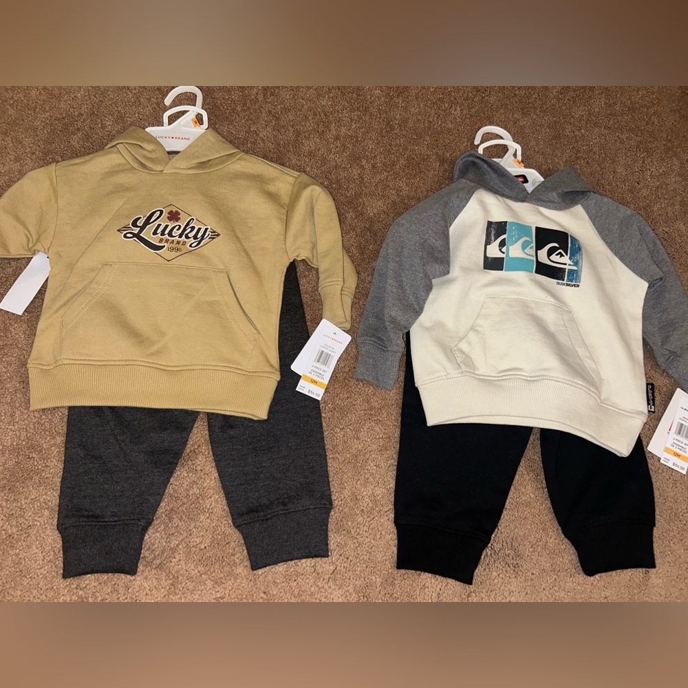 Lucky Brand & Quiksilver Baby Boy Outfits